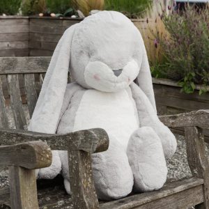 Grand 41 Floppy Nibble Bunny – Gray