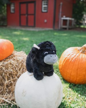 Black Highland Cow Plushie